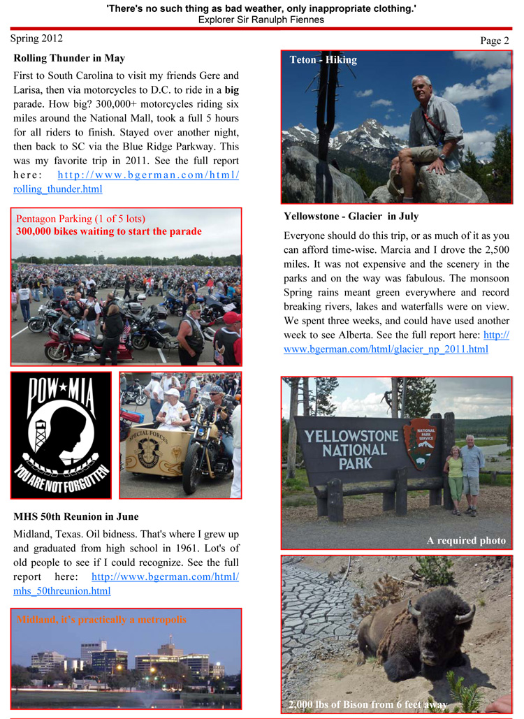 BG Newsletter Spring 2012-2