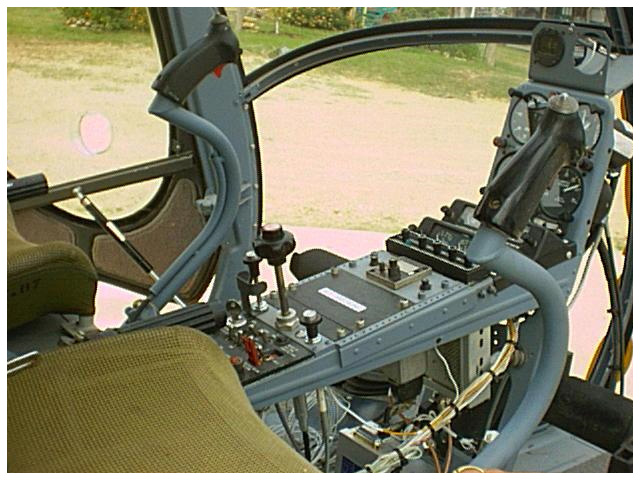 Hughes TH-55 Cockpit