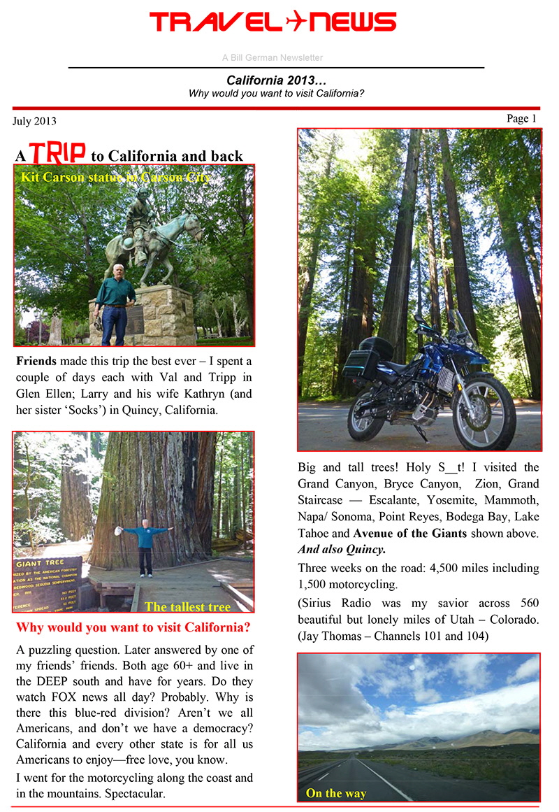 California Trip 2013-1