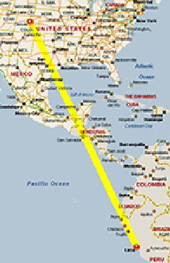 Flight map
