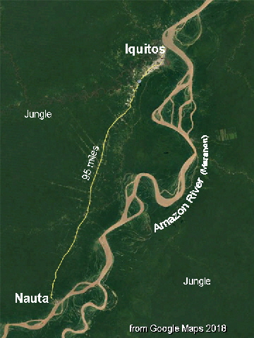 Iquitos Map